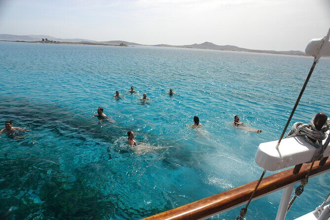 Mykonos Sunset Boat Party Little Venice - Agios Stefanos Swim Break: Quick, Fun, and Very Mykonos