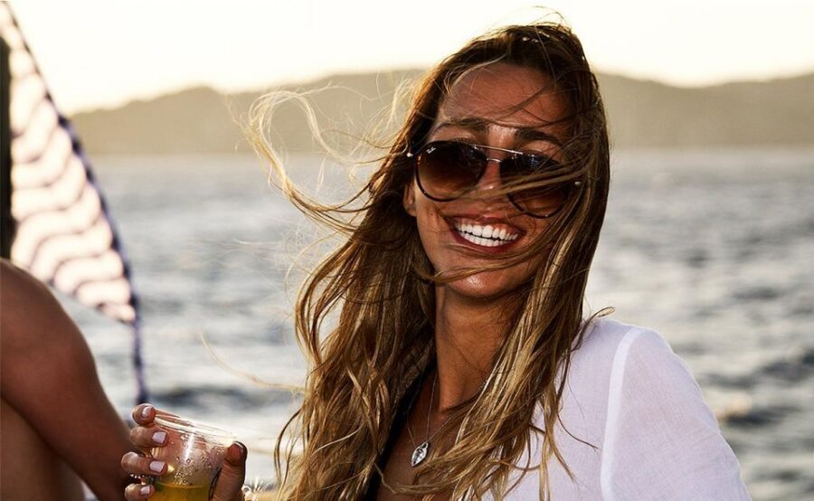 Mykonos: Sunset Boat Party with Open Bar & Live DJ - Swim stops in the Aegean: inflatables, jumping board, and timing