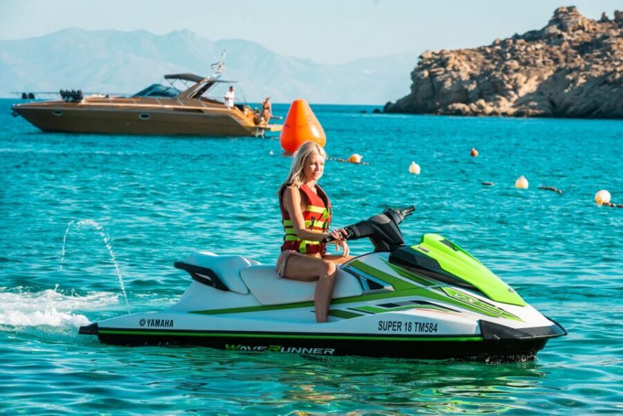 Mykonos: Super Paradise Beach Jet Ski, Canoe, & SUP Rental - Booking guidance: when this is a smart add-on