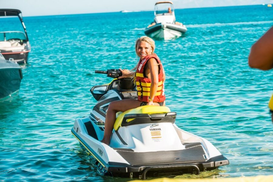Mykonos: Super Paradise Beach Jet Ski, Canoe, & SUP Rental - The briefing and route: how they keep it safe and smooth
