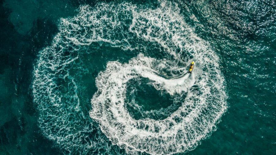Mykonos: Super Paradise Beach Jet Ski, Canoe, & SUP Rental - Group energy: best for couples, friends, and active beach days
