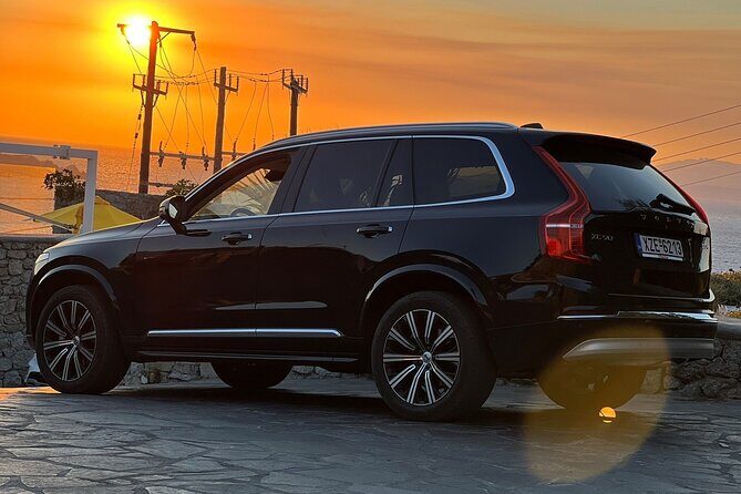 Mykonos VIP Private Transfers | Full-Day Driver - Pickup That Works: Name Signs, Arrivals Areas, and Real-Time Tracking