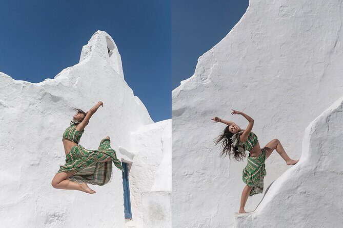 Photo shooting session in Mykonos town - Timing: a 90-minute shoot, then your whole afternoon back