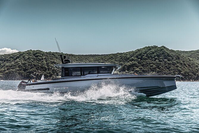 Private 5-Hour Cruise on Brand-New 2023 Motor Yacht in Mykonos (Voreus) - A brand-new 2023 motor yacht on Mykonos’s side of the story