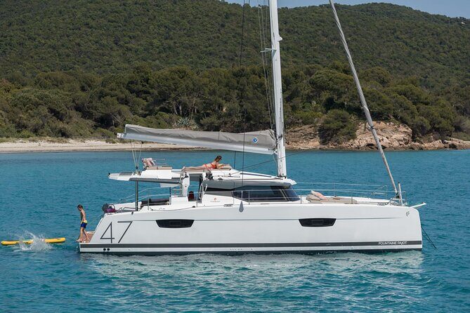 Private 5-Hour Cruise on Brand-New Luxury Catamaran in Mykonos - Rhenia (Rineia): your 4-hour secret-paradise anchor stop