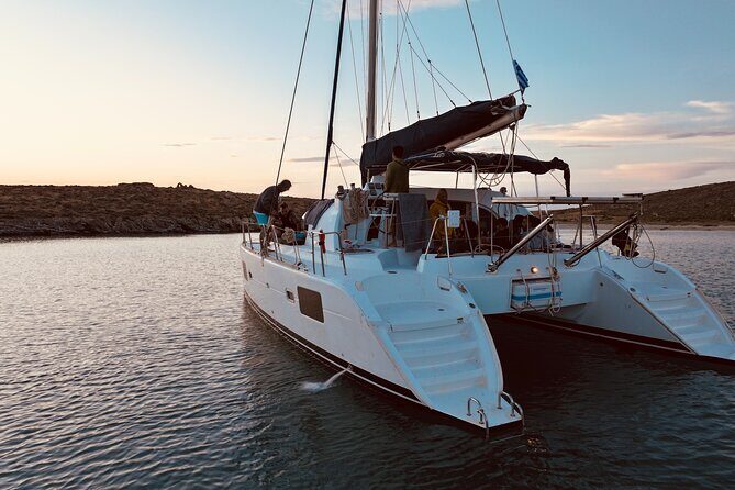 Private Mykonos Catamaran Day Cruise with Meals & Water Toys - Stop 2: Delos, Ruins, and a Smart Choice of Priorities
