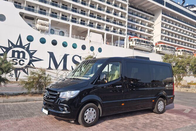 Private Mykonos Island tour by Luxury Minibus up to 11 passengers - Armenistis Lighthouse and Agios Stefanos Cruise-Ship Views
