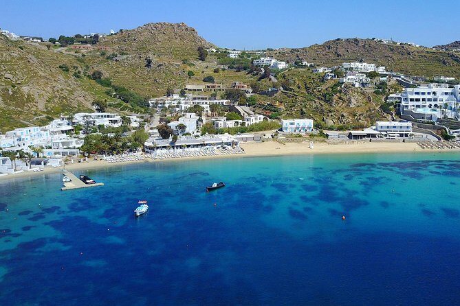 Private Speedboat Cruise from Delos to Rhenia and Mykonos - Rhenia (Rineia) for About 3 Hours: Skinos, Blue Lacuna, and Easy Swim Time