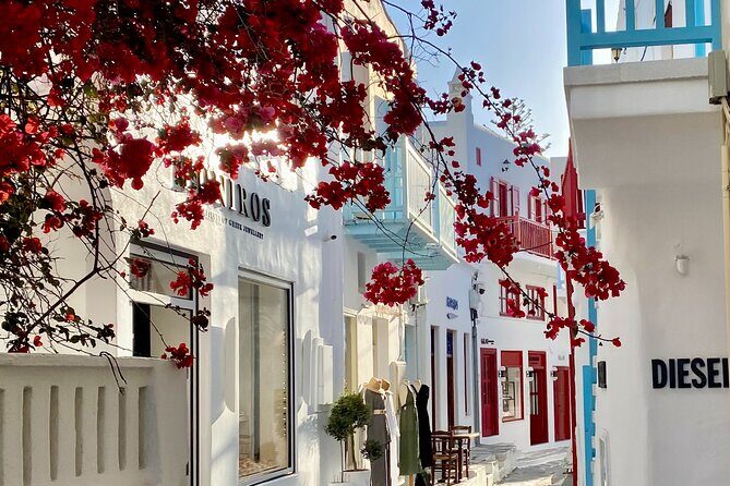 Private Tour Of Mykonos Included Town - Matoyianni to Little Venice: classic photos with minimal walking