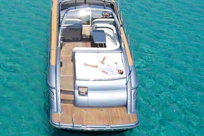 Rent a Yacht at Mykonos Princess V55 - Ornos Dock Departure: The Easiest Way to Start a Big Mykonos Day