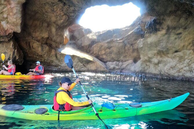 Sea kayaking Mykonos natural beauty beaches - The quiet side of Mykonos: why this kayak route feels different