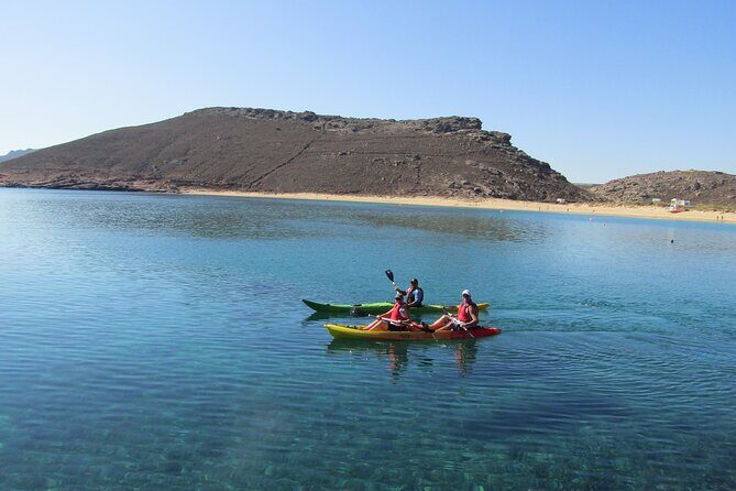Sea kayaking Mykonos natural beauty beaches - Snorkeling on Mykonos: what you’re actually aiming for
