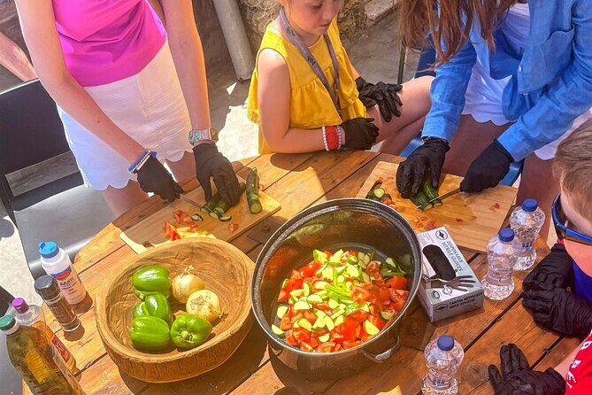 Shared Group Cooking Class at Home of Mykonian Family in Mikonos - Mykonian Home Cooking in a Real Garden Setting