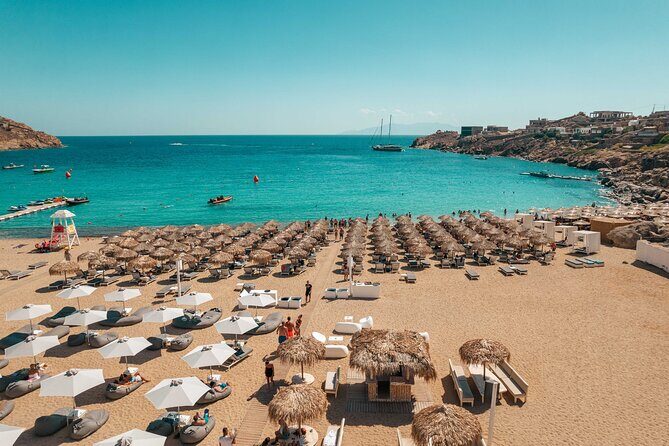 Super Paradise Beach Mykonos Seaside Sunbed (2nd row) - Price and value: What $42.06 buys you (and what it doesn’t)