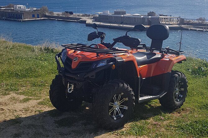 THE ORIGINAL Rent an ATV/QUAD 450cc and explore mykonos on wheels - Pickup and orientation: how you get from Mykonos chaos to your quad
