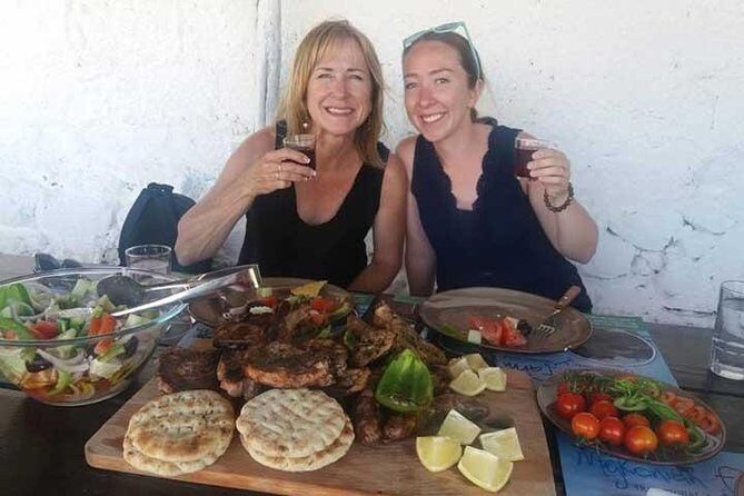 Traditional Barbecue Experience at Traditional Farm in Mykonos - Wine, shade, and the small-group dinner vibe