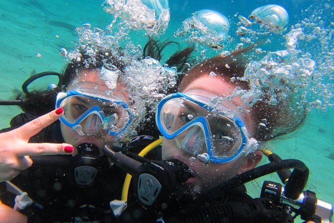 Try a DIVE, discover scuba diving in Mykonos - Lia Beach sets the tone for a first scuba session