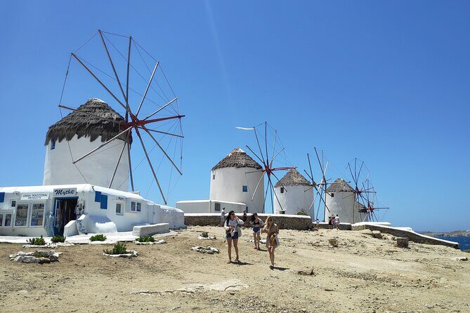 Walking Tour in Mykonos Town & Secluded Beach Picnic - Getting oriented fast: where you meet and how the first minutes feel