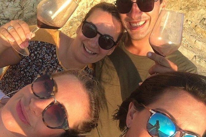Wine Tasting with Greek Ancient varieties - Transfers Included - The Beach Setting and Views: Sunset Energy With a Timing Catch